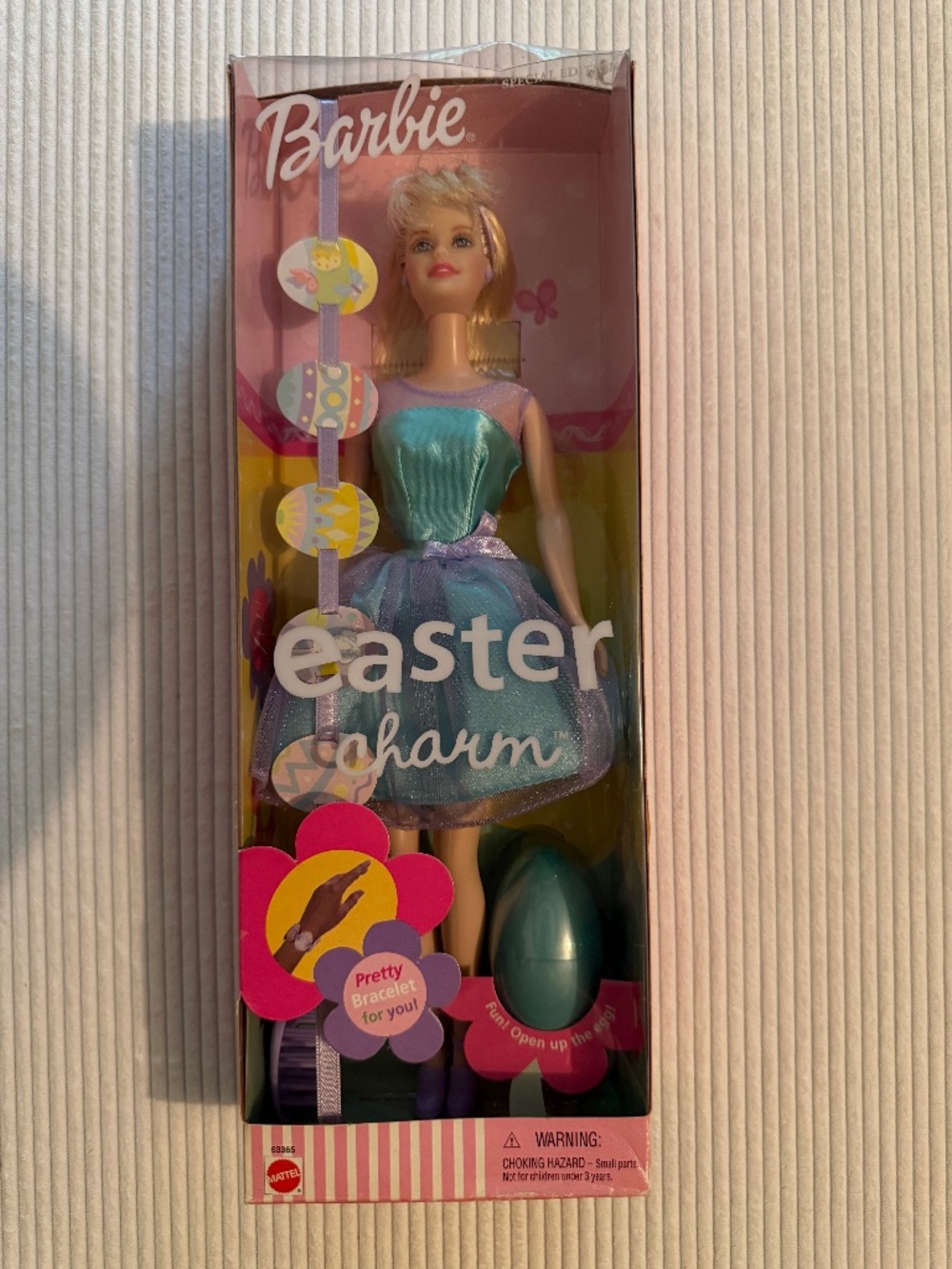 2001 Special Edition Easter Charm Barbie Mattel
